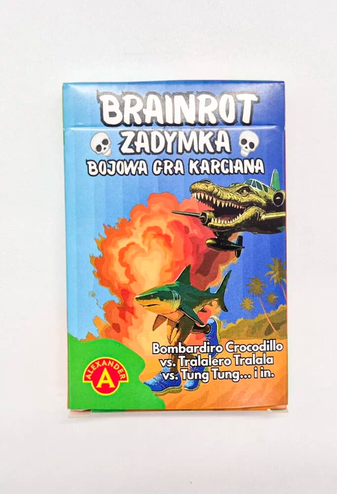 Brainrot zadymka - rodzinna gra karciana
