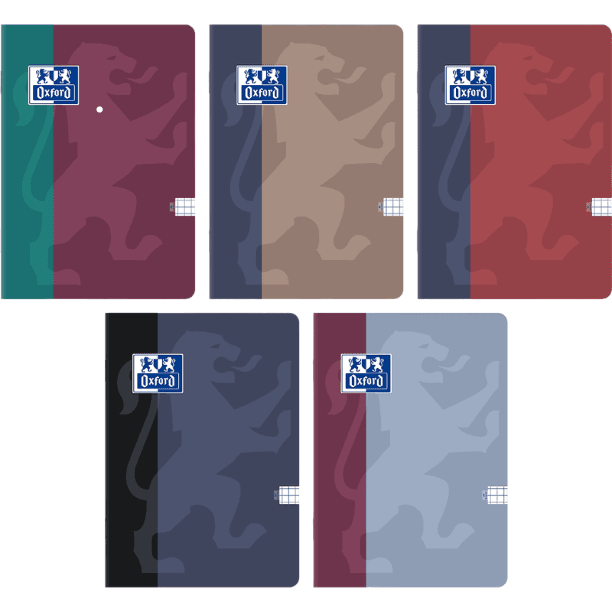 NOWOŚĆ OXFORD B-YOU A5 60k w kratkę zestaw 5 sztuk