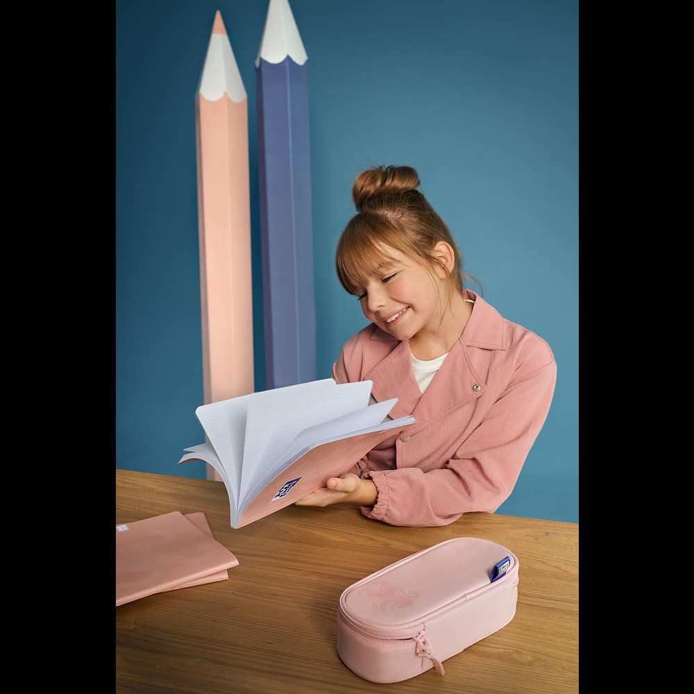 OXFORD Touch Pastel A5 60k w kratkę zestaw 5 sztuk