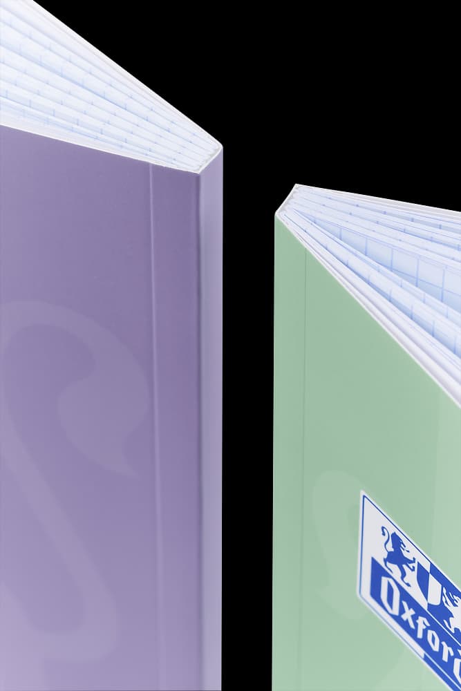 OXFORD Touch Pastel A5 60k w kratkę zestaw 5 sztuk